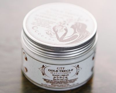 КРЕМ ДЛЯ ТЕЛА И ЛИЦА С МЕРЦАЮЩИМИ МИКРОЧАСТИЦАМИ «GOLD TREGI-F SEA CUCUMBER MAGIC CREAM»