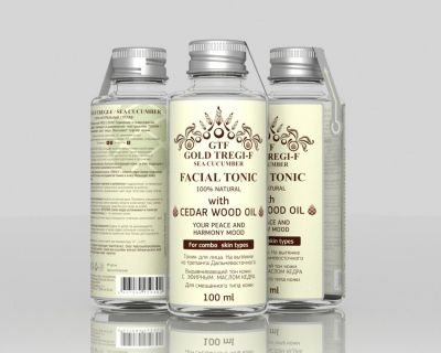 ТОНИК «КЕДР» GOLD TREGI-F SEA CUCUMBER FACIAL TONIC